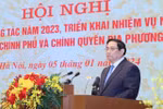 Hội nghị Chính phủ và chính quyền địa phương tổng kết công tác năm 2023