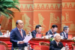 Thảo luận về các dự thảo Văn kiện trình Đại hội XIII của Đảng