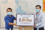 BAC A BANK trao tặng 2.000 bộ xét nghiệm nhanh Covid-19 góp sức chống dịch 
