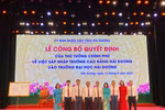 Công bố quyết định sáp nhập Trường CĐ Hải Dương vào Trường ĐH Hải Dương