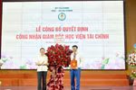 PGS.TS Nguyễn Đào Tùng trở thành tân Giám đốc Học viện Tài chính