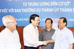 Chủ tịch nước Trương Tấn Sang: Công chức phải sống được bằng lương