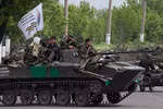 Phe biểu tình phục kích quân đội Ukraine tại Slaviansk, bắn rơi Mi-24