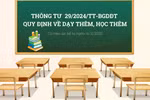 Có GV không đồng tình vì giảm thu nhập nhưng Thông tư 29 sẽ giúp GD tốt lên