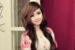 Mỹ nhân facebook Việt: (P15): Sắc thắm như cánh đào mùa Xuân