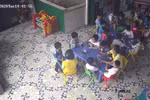 Tạm đình chỉ công tác cô giáo mầm non đánh học sinh trong lớp