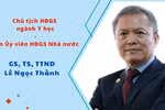 Hiệu trưởng Trường ĐH Y Dược (ĐHQGHN) là Chủ tịch Hội đồng Giáo sư ngành Y học
