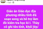 Nội dung giáo dục địa phương là môn học rối nhất chương trình 2018