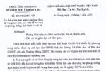An Giang yêu cầu ngưng các hoạt động dạy thêm, học thêm, sinh hoạt hè 