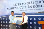  Trao giải thưởng Nghiên cứu Biển Đông năm 2017