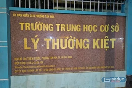 THCS Lý Thường Kiệt, phường Tân Hòa hủy dự kiến học online thứ 7, chủ Nhật vì chưa thể thực hiện