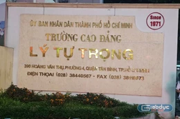 Sở GD&ĐT TPHCM chỉ ra tồn tại, vi phạm tại Cao đẳng Lý Tự Trọng, lãnh đạo trường nói gì?