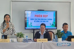 Hiệu trưởng TH Nguyễn Văn Hưởng: Trường đang làm các thủ tục với Sago Food để đòi quyền lợi cho HS