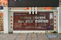 TH Hồ Văn Cường: Học sinh lớp 2 đóng 16 mục thu/tháng, có đến 11 mục liên kết, tự nguyện