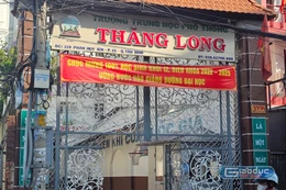 Chưa có phép hoạt động, 1 cơ sở của THPT Thăng Long vẫn tuyển: Hiệu trưởng nói gì?
