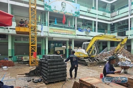 TPHCM: Sắp khai giảng, 3 trường vẫn ngổn ngang, Ban Quản lý dự án Khu vực 1 nói gì?