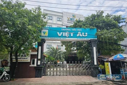 Tự xưng "trường quốc tế", không công khai đầy đủ, lãnh đạo TH Việt Âu nói gì?