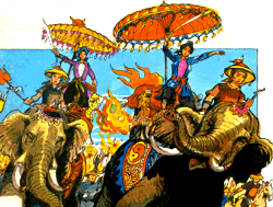 Hình ảnh của chiếc áo dài tứ thân của phụ nữ Việt từ nhân vật lịch sử Hai Bà Trưng (Ảnh minh họa) Hình ảnh của chiếc áo dài tứ thân của phụ nữ Việt từ nhân vật lịch sử Hai Bà Trưng (Ảnh minh họa)