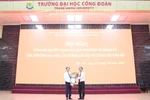 Đồng chí Lê Mạnh Hùng giữ chức Bí thư Đảng ủy Trường Đại học Công đoàn nhiệm kỳ 2025-2030