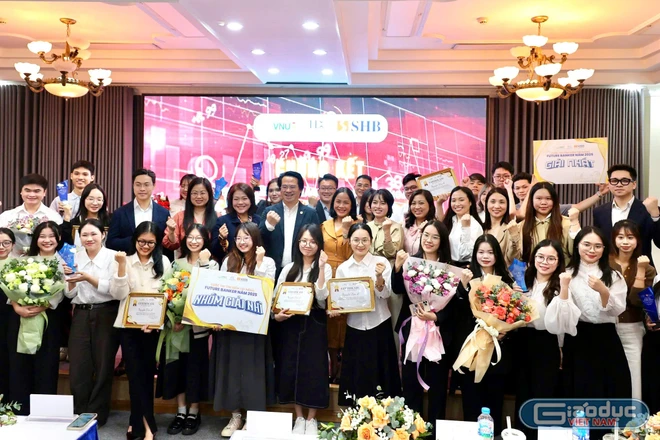 Dùng AI cá nhân hóa trải nghiệm cùng SHB SmartBanking, nhóm SV vô địch Future Banker 2025