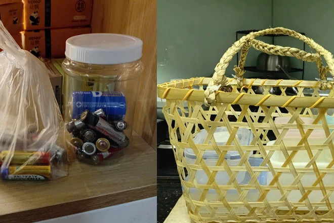 Sử dụng pin thông minh, mang giỏ mây đi chợ, người phụ nữ biến sống xanh thành thói quen mỗi ngày