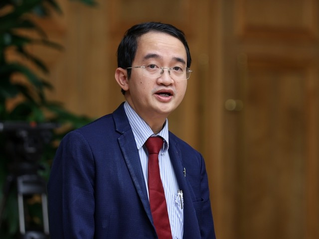 Giám đốc Đại học Duy Tân Lê Nguyên Bảo cho rằng Việt Nam cần lựa chọn công nghệ lõi của riêng mình. Ảnh: VGP/Nhật Bắc