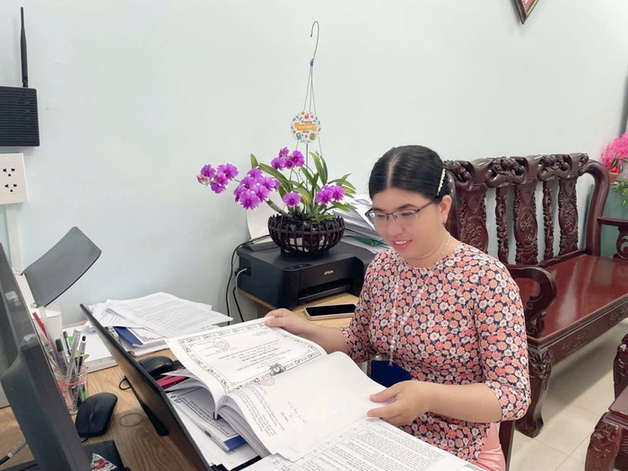 Thạc sĩ Nguyễn Thị Tú Trân - Hiệu trưởng Trường Khuyết tật tỉnh Tây Ninh. Ảnh: Nhân vật từng cung cấp image-8.jpg