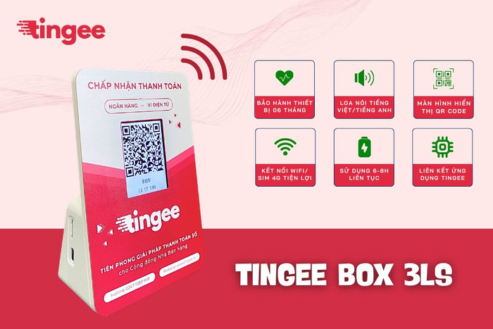 Một trong những sản phẩm công nghệ hỗ trợ hộ kinh doanh nâng cao hiệu quả quản lý bán hàng. Ảnh: website công ty loa-tingee-box-3.png