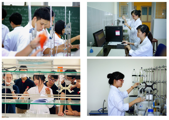 Sinh viên Trường Hóa và Khoa học sự sống (Đại học Bách Khoa Hà Nội) thực hành. (Ảnh: website nhà trường) image-20240304081657-2-1.png