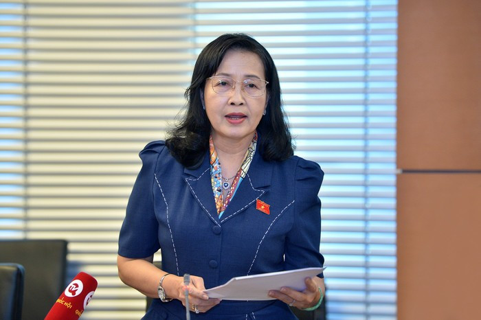 Đại biểu Quốc hội Trần Thị Thu Đông - Uỷ viên Uỷ ban Văn hoá, Giáo dục của Quốc hội (Ảnh: Cổng Thông tin điện tử Quốc hội) 101120230605-z4867620516844-9d432f5d200b4a674aaa304b32e77327-6714.jpg