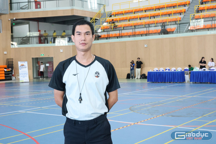 Ông Nguyễn Sơn Tùng - Trọng tài cấp quốc gia - Phó Trưởng Tiểu ban trọng tài (Liên đoàn Bóng rổ Hà Nội). gdvn-img-4970.jpg