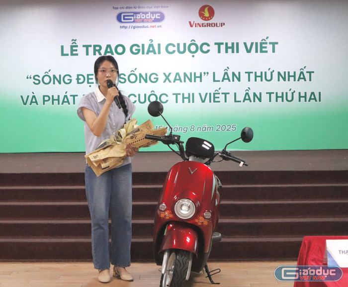 Tác giả Đỗ Trang Linh - sinh viên Trường Đại học Luật, Đại học Quốc gia Hà Nội. gdvn-119.jpg