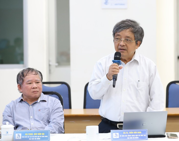 Giáo sư, Tiến sĩ Trần Văn Nam - nguyên Giám đốc Đại học Đà Nẵng. Ảnh: Website nhà trường image-8.jpg