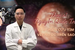 Thạc sĩ 9X đạt giải thưởng quốc tế với nghiên cứu tìm dấu vết nước trên sao Hỏa