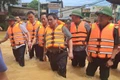 Thủ tướng Phạm Minh Chính tới Thái Nguyên thăm hỏi người dân, chỉ đạo khắc phục hậu quả mưa lũ