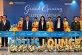 Vietnam Airlines khai trương Phòng khách Bông Sen mới tại Nội Bài