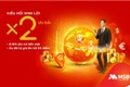 MSB nhân đôi lợi ích cho khách hàng nhận kiều hối
