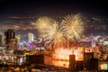 Hai đội Canada và Trung Quốc biến bầu trời thành sân khấu ánh sáng tại DIFF 2025