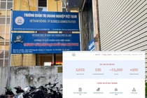 Nhân viên tư vấn thi có "chống trượt", "Trường Quản trị doanh nghiệp VN" nói gì?
