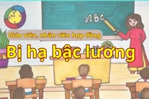 GV, NV hợp đồng bị hạ bậc lương: Phê bình Phòng Nội vụ, Phòng TC-KH Tánh Linh 