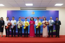 Ban Chấp hành Công đoàn Nhà máy Nhiệt điện Vĩnh Tân 4 Khóa II, nhiệm kỳ 2025-2030 ra mắt trước đại hội.