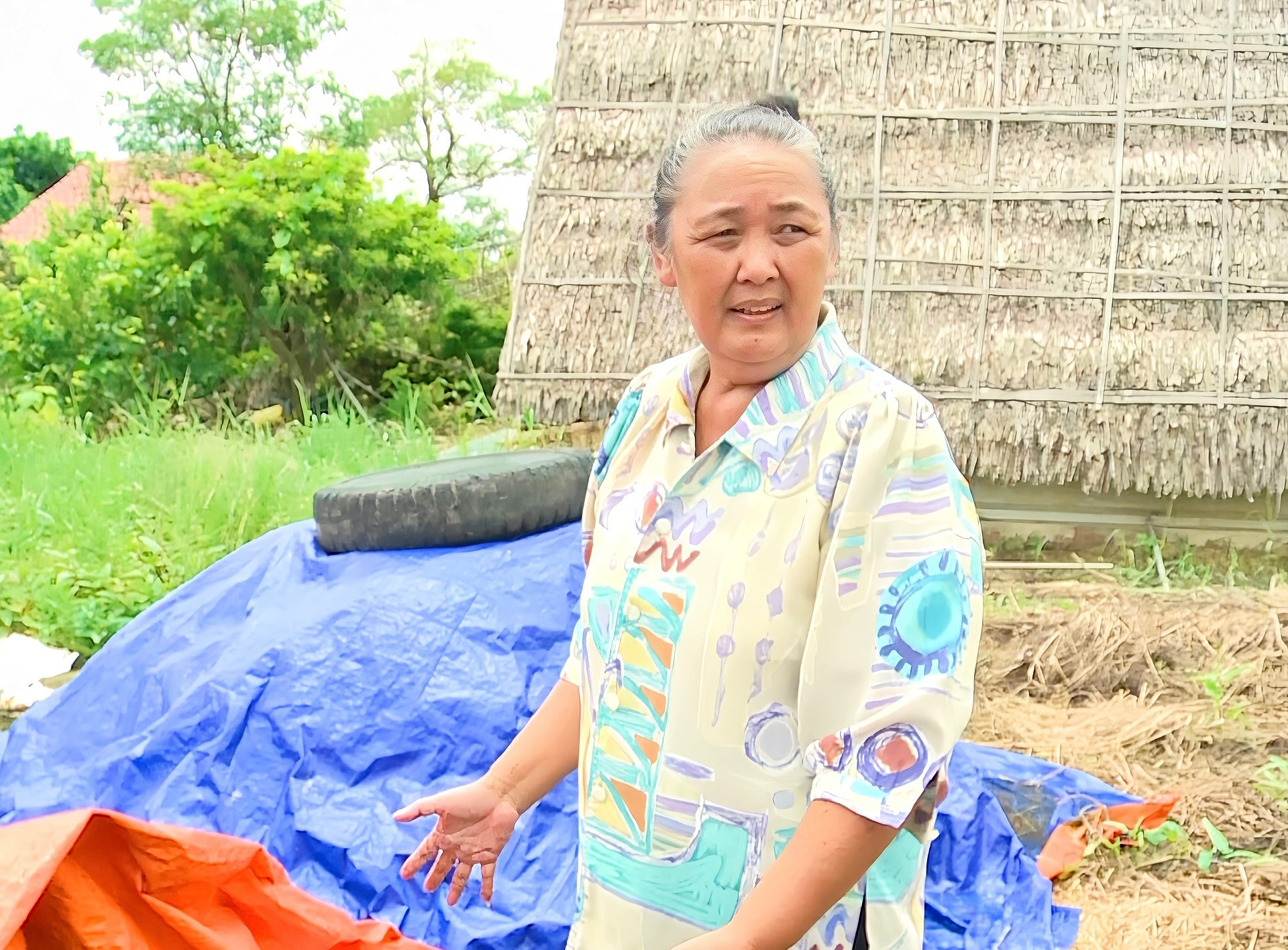 Bà Nguyễn Thị Diệu Ngân - Giám đốc Hợp tác xã nông nghiệp Vĩnh Thuận (tỉnh Tây Ninh). Ảnh: T.N.