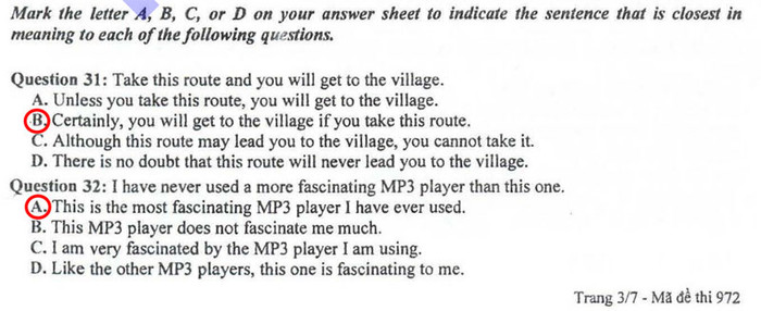 ĐÁP ÁN MÔN VĂN KHỐI C, D HỆ CAO ĐẲNG 2012 - ĐÁP ÁN MÔN SINH KHỐI B HỆ CAO ĐẲNG 2012 - ĐÁP ÁN MÔN VẬT LÝ KHỐI A, A1 HỆ CAO ĐẲNG 2012 - ĐÁP ÁN MÔN LỊCH SỬ KHỐI C HỆ CAO ĐẲNG 2012 - ĐÁP ÁN MÔN LỊCH SỬ KHỐI C HỆ CAO ĐẲNG 2012 - ĐÁP ÁN TIẾNG ANH KHỐI A1, D1 HỆ CAO ĐẲNG 2012