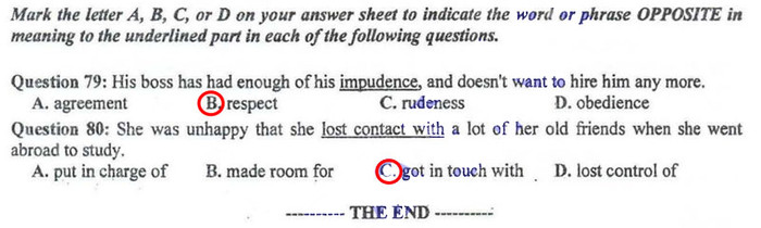 ĐÁP ÁN MÔN VĂN KHỐI C, D HỆ CAO ĐẲNG 2012 - ĐÁP ÁN MÔN SINH KHỐI B HỆ CAO ĐẲNG 2012 - ĐÁP ÁN MÔN VẬT LÝ KHỐI A, A1 HỆ CAO ĐẲNG 2012 - ĐÁP ÁN MÔN LỊCH SỬ KHỐI C HỆ CAO ĐẲNG 2012 - ĐÁP ÁN MÔN LỊCH SỬ KHỐI C HỆ CAO ĐẲNG 2012 - ĐÁP ÁN TIẾNG ANH KHỐI A1, D1 HỆ CAO ĐẲNG 2012