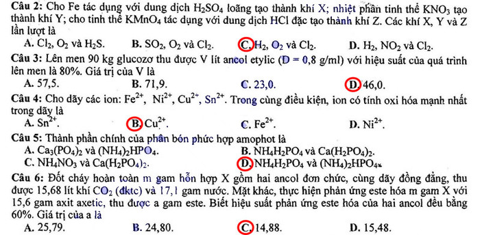 ĐÁP ÁN TIẾNG ANH KHỐI A1, D1 HỆ CAO ĐẲNG 2012 - ĐÁP ÁN MÔN VĂN KHỐI C, D HỆ CAO ĐẲNG 2012 - ĐÁP ÁN MÔN SINH KHỐI B HỆ CAO ĐẲNG 2012 - ĐÁP ÁN MÔN VẬT LÝ KHỐI A, A1 HỆ CAO ĐẲNG 2012 - ĐÁP ÁN MÔN LỊCH SỬ KHỐI C HỆ CAO ĐẲNG 2012 - ĐÁP ÁN MÔN LỊCH SỬ KHỐI C HỆ CAO ĐẲNG 2012