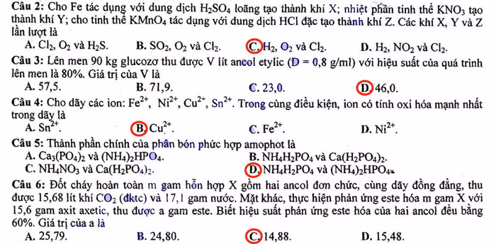 ĐÁP ÁN TIẾNG ANH KHỐI A1, D1 HỆ CAO ĐẲNG 2012 - ĐÁP ÁN MÔN VĂN KHỐI C, D HỆ CAO ĐẲNG 2012 - ĐÁP ÁN MÔN SINH KHỐI B HỆ CAO ĐẲNG 2012 - ĐÁP ÁN MÔN VẬT LÝ KHỐI A, A1 HỆ CAO ĐẲNG 2012 - ĐÁP ÁN MÔN LỊCH SỬ KHỐI C HỆ CAO ĐẲNG 2012 - ĐÁP ÁN MÔN LỊCH SỬ KHỐI C HỆ CAO ĐẲNG 2012