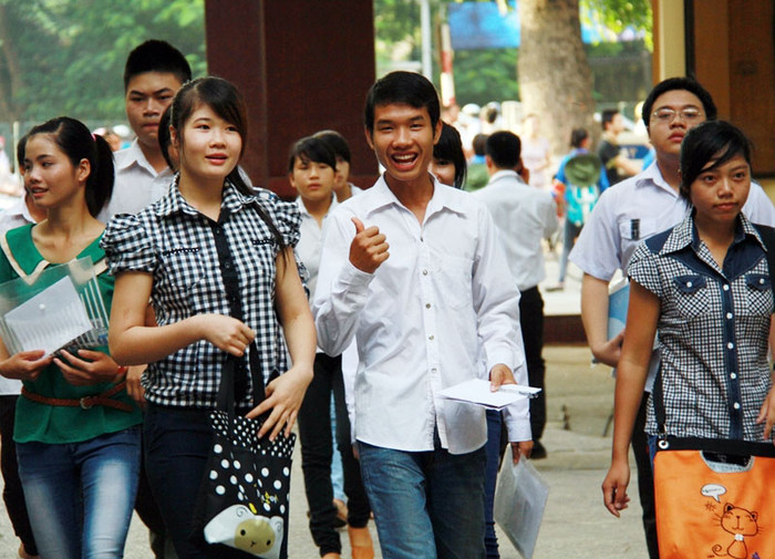 Khối A1 mới được tuyển sinh ở ĐHBK nhưng đã có thí sinh Nguyễn Vũ Anh đạt 25,75 điểm. Ảnh: Tienphong Khối A1 mới được tuyển sinh ở ĐHBK nhưng đã có thí sinh Nguyễn Vũ Anh đạt 25,75 điểm. Ảnh: Tienphong