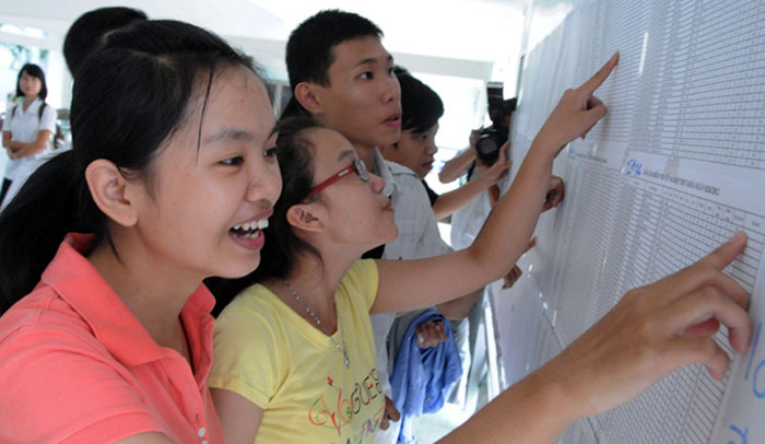 Ngành Sư phạm tiếng Anh của ĐH Quy Nhơn có điểm trúng tuyển cao nhất là 18,5. Ảnh: Tuoitre Ngành Sư phạm tiếng Anh của ĐH Quy Nhơn có điểm trúng tuyển cao nhất là 18,5. Ảnh: Tuoitre