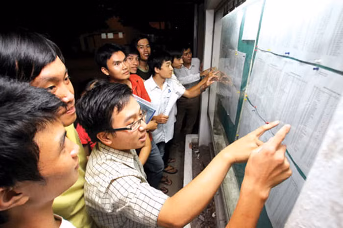 Ngành Sư phạm Toán học có điểm trúng tuyển cao nhất ĐH Vinh. Ảnh: Thanhnien