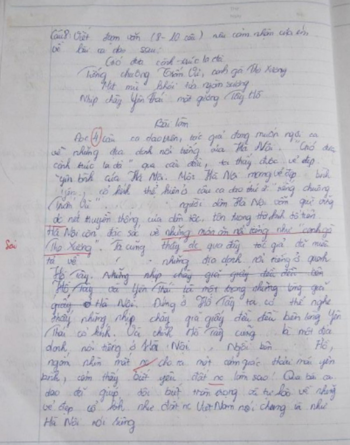 Bài kiểm tra được đăng trên Hội Tìm lại công bằng cho cô Hà Thuỷ và danh dự của trường Lômônôxốp. Bài kiểm tra được đăng trên Hội Tìm lại công bằng cho cô Hà Thuỷ và danh dự của trường Lômônôxốp.